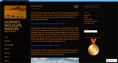 Desktop Screenshot of howieswildlifeimages.com